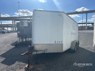 2009 Wells Cargo TC7142 14 ft T/A Enclosed Trailer