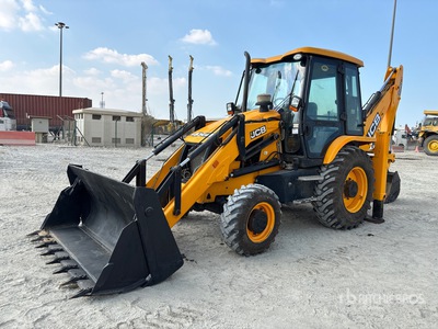 2018 JCB 3DX 4x4 Graaflaadmachine