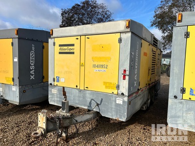 2015 Atlas Copco XAS 1800 JD7 1800 cfm Mobile Compressore