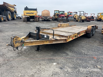 2012 Lucon 20 ft T/A Tilt Deck Trailer