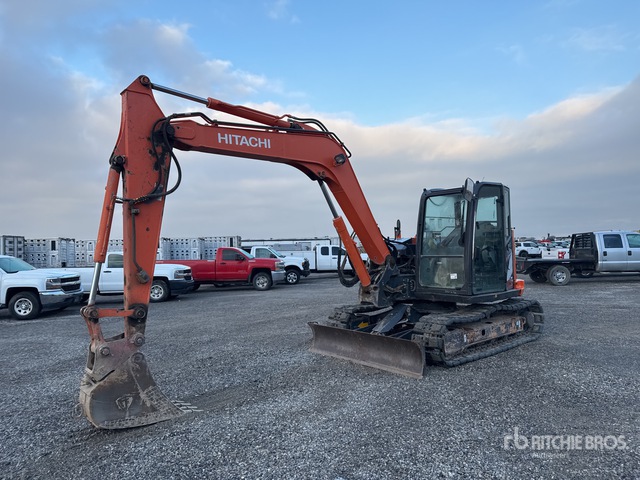 2016 Hitachi ZX85USB-5N Tracked Excavator | Ritchie Bros. Auctioneers