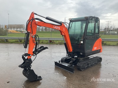 2025 LADYS DY30 Laidong Mini Excavator (Unused)