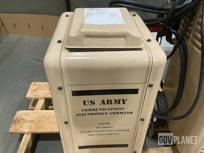 (2) Cecom PP-1660E/U Automotive Battery Chargers