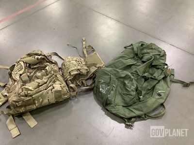 (23) Duffel Bags, (22) Tactical Assault Panels & (6) Field Packs