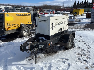 2017 Multiquip Whisperweld DLW-300ES 10.5 kW Generator Set