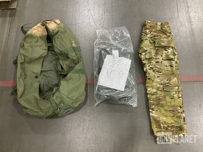 (14) Duffel Bags, (10) Pairs of Flyer's Coveralls & Assorted Items