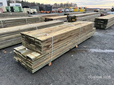 Quantity of (68) 2 in x 10 in x 12 ft - 14 ft Surplus T & G Lumber