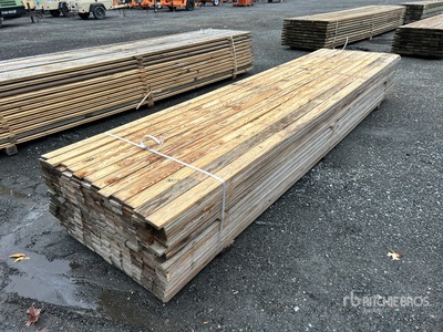 Quantity of (324) 1 in x 4 in x 14 ft Surplus Southern Yellow Pine Lumber