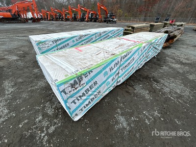 Quantity of (240) 2 in x 4 in x 16 ft Surplus SPF Timmerhout