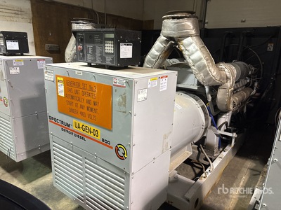 Detroit Diesel 800DS4 Skid-Mounted Generatore