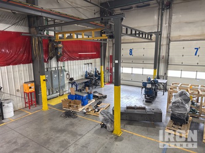 2014 Gorbel 2 t Overhead Bridge Crane