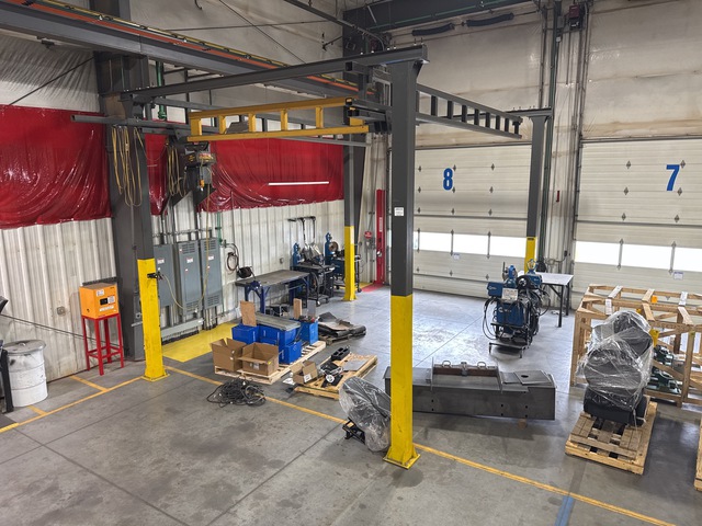 2014 Gorbel 2 t Overhead Bridge Crane