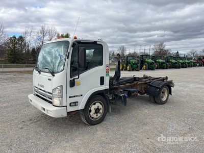 2012 Isuzu NPR 4x2 Roll-Off Truck
