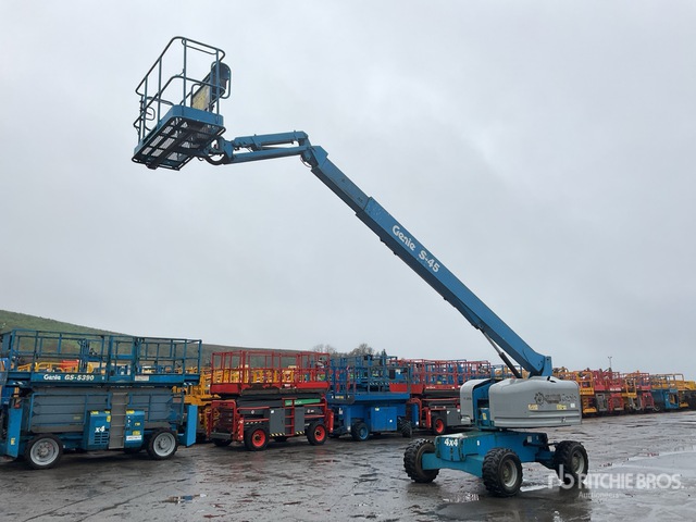 2015 Genie S45 4WD Diesel Telescopic Boom Lift | Ritchie Bros. Auctioneers