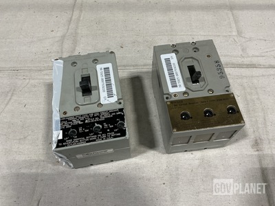 (2) Assorted Circuit Breakers