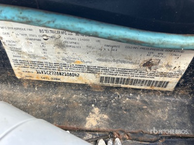 2022 Big Tex 14TL-22 22 ft T/A Tilt Deck Trailer