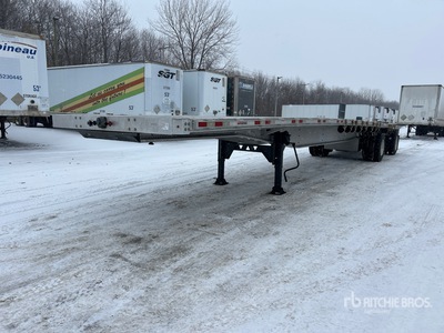 2019 Manac 48 ft T/A Flatbed Trailer