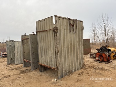 10 ft x 8 ft Aluminum Loopgraaf schild