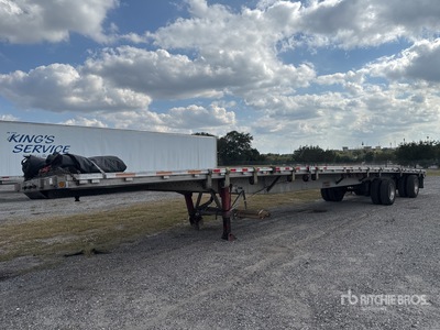 2004 Reitnouer 53 ft T/A Spread Axle Flatbed Trailer