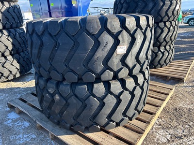 Quantity of (2) Tai Hao 29.5x25 29.5-25 E3/L3 Heavy Duty Neumáticos (Unused)