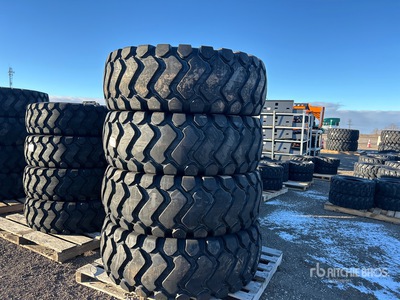 Quantity of (4) Tai Hao 23.5-25 E3/L3 Heavy Duty Neumáticos (Unused)