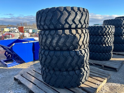 Quantity of (4) Tai Hao 20.5-25 E3/L3 Heavy Duty Neumáticos (Unused)