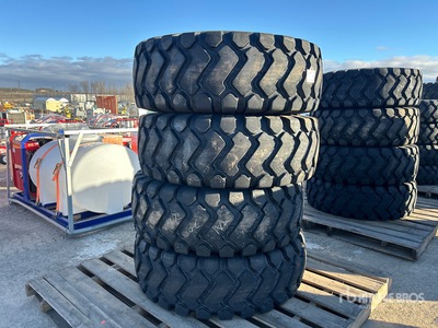 Quantity of (4) Tai Hao 20.5-25 E3/L3 Heavy Duty Neumáticos (Unused)