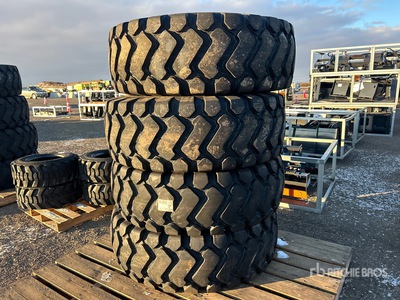 Quantity of (4) Tai Hao 20.5-25 E3/L3 Heavy Duty Neumáticos (Unused)