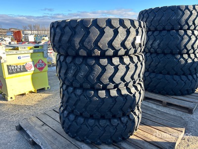 Quantity of (4) Tai Hao 17.5-25 E3/L3 Heavy Duty Neumáticos (Unused)