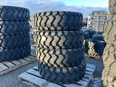 Quantity of (4) Tai Hao 17.5-25 E3/L3 Heavy Duty Neumáticos (Unused)