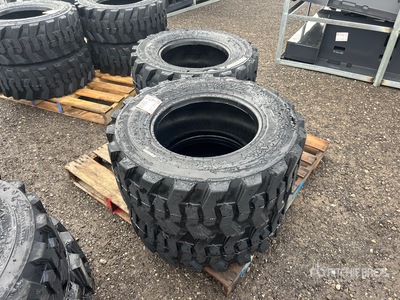 Quantity of (4) Tai Hao 12-16.5 Heavy Duty Neumáticos (Unused)