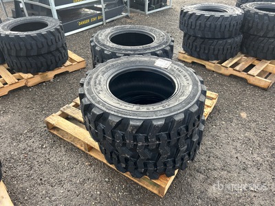 Quantity of (4) Tai Hao 12-16.5 Heavy Duty Neumáticos (Unused)