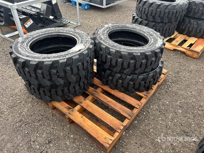 Quantity of (4) Tai Hao 10-16.5 Heavy Duty Neumáticos (Unused)