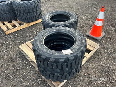 Quantity of (4) Tai Hao 10-16.5 Heavy Duty Neumáticos (Unused)