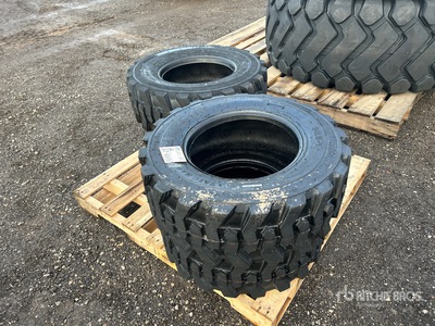 Quantity of (4) Tai Hao 12-16.5 Heavy Duty Neumáticos (Unused)