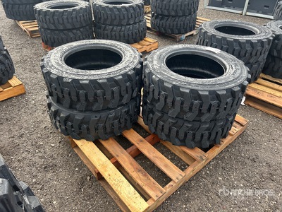 Quantity of (4) Tai Hao 10-16.5 Heavy Duty Neumáticos (Unused)