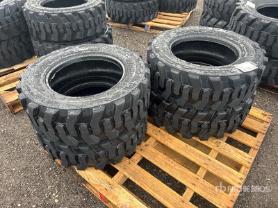 Quantity of (4) Tai Hao 10-16.5 Heavy Duty Neumáticos (Unused)