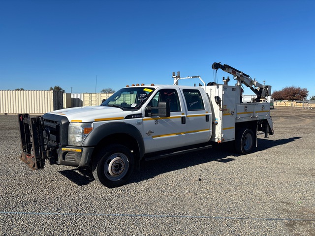 2015 Ford F-550 XL 4x4 Crew Cab Service Truck