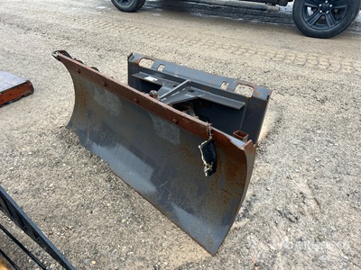 59 in 2 Way Chasse-neige - Fits Skid Steer Loader