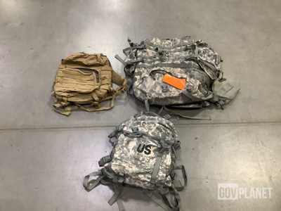 (20) Assault Packs, (1) Rifleman Set & (1) Large Field Pack