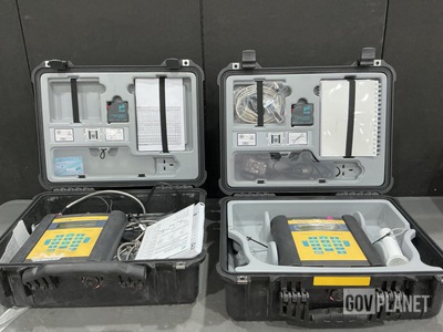 (2) Flexim FLEXUS F608 Ultrasonic Flowmeters