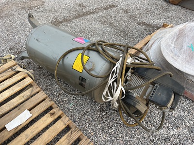 1990 Campbell Hausfeld Electric 30 gal Compresor de aire