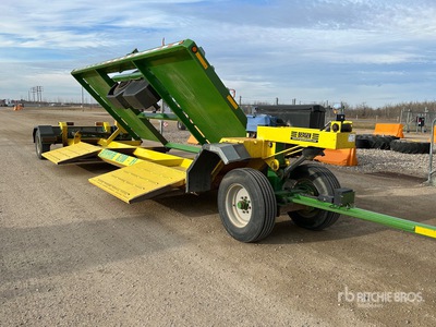 2009 Bergen Remorque de transport d'andaineurs