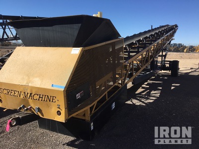 2023 Screen Machine TH-3680 36 in x 80 ft Portable Radial Stacking Conveyor
