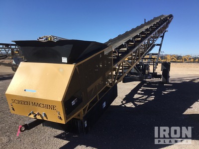 2023 Screen Machine TH-360 36 in x 80 ft Portable Radial Stacking Conveyor