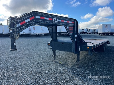 2021 PJ Trailers 25 ft T/A Gooseneck Plant Trailer