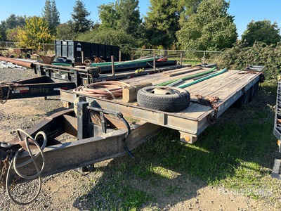 1994 Zieman 25 ft T/A Equipment Trailer