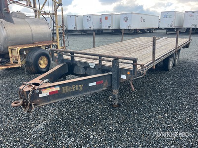 2015 Hefty 20 ft T/A Equipment Trailer