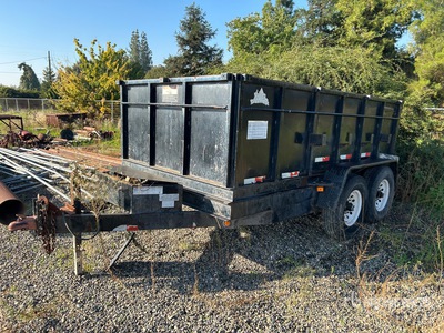 2006 C&B DMP712-12K T/A Dump Utility Trailer