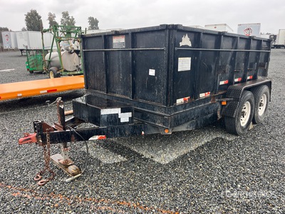 2006 C&B DMP712-12K 11 ft 10 in T/A Dump Utility Trailer